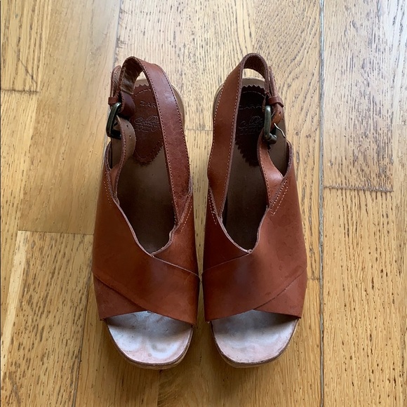 Zara | Shoes | Zara Wooden Clog Sandal | Poshmark